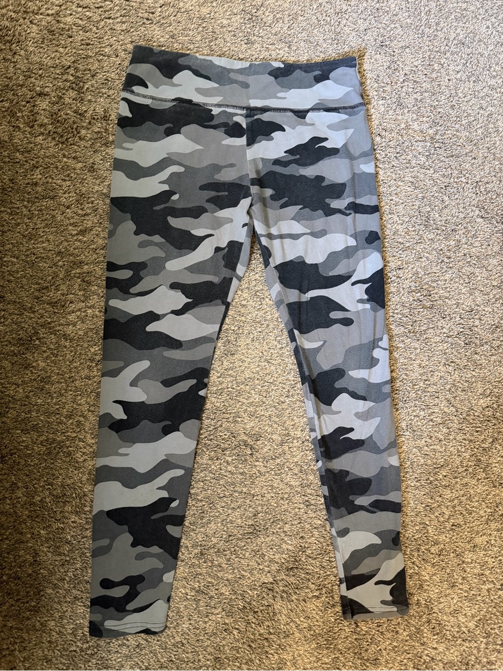 wild fable Grey Camo High-Waist Leggings